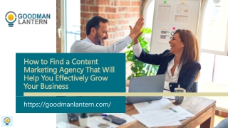 How to Find a Content Marketing Agency That Will Help You Effectively Grow Your Business