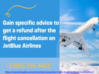 How Long Does It Take To Get A Refund From JetBlue