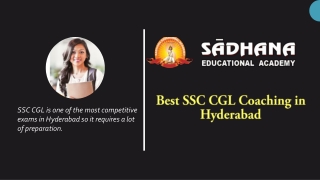 Best SSC CGL Coaching in Hyderabad