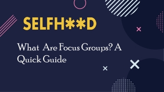 What Are Focus Groups? A Quick Guide