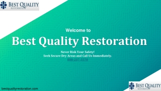 Water Damage And Flood Restoration