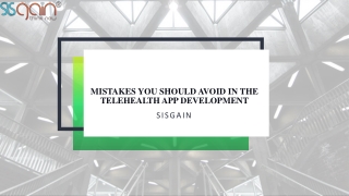Mistakes you should avoid in the telehealth app