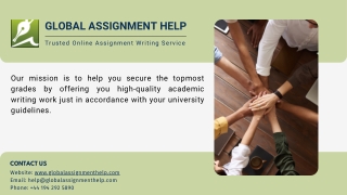 Assignment Services- Global Assignment Help