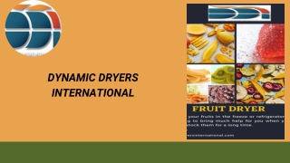 Fruit Dryer