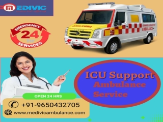 Cost Effective Ambulance Service in Hajipur & Kurji, Patna by Medivic