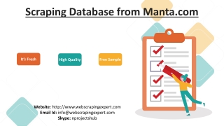 Scraping Database from Manta.com