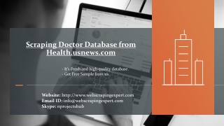 Scraping Doctor Database from Health.usnews.com