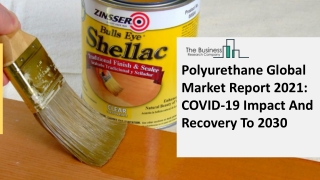 2021 Polyurethane Market Share, Restraints, Segments And Regions