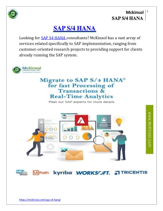 SAP S4 HANA