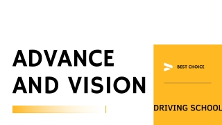 Advance and vision driving school Miranda best offers