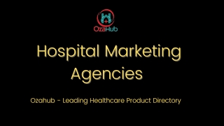 Best Hospital Marketing/ Advertising Agencies