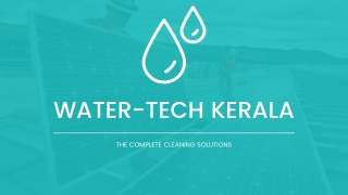 WATER-TECH KERALA No.1 professional cleaning services