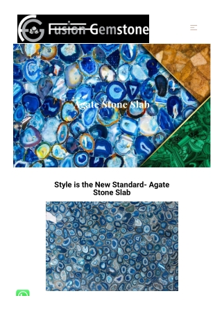 Agate Slabs | Blue Agate Slabs | Crystal Agate Slabs | Manufacturers and supplie