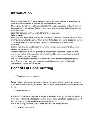 Bone Grafting Denstist in Gurgaon