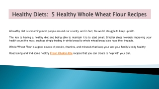 Our 5 Most Popular Healthy Recipes for family