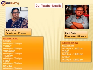 Online School teachers