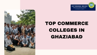 Best College for Commerce | Best College for BCA in Ghaziabad