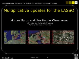 Multiplicative updates for the LASSO