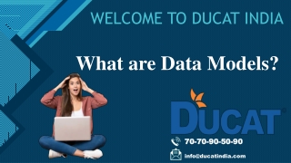 What are Data Models?