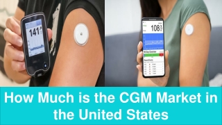 How Much is the CGM Market in the United States