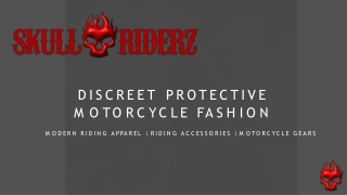 Skull Riderz offers a Perfectly Armored Motorcycle Hoodie