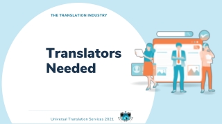 Translators Needed