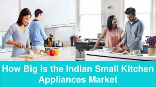 How Big is the Indian Small Kitchen Appliances Market