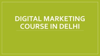 Digital Marketing Course in Delhi_IIM SKills