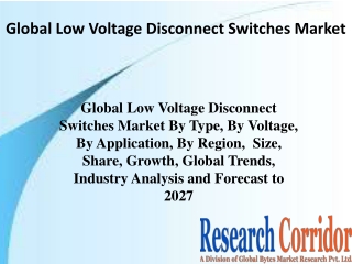 global-low-voltage-disconnect-switch-market