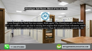 Himalayan Salt Room_ Blend of Ice and Fire
