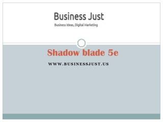 Shadow blade 5e - www.businessjust.us