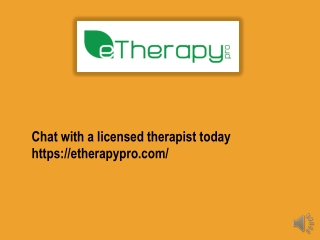 Three Big Benefits of Online Therapy - eTherapypPro