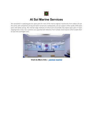 yanmar marine