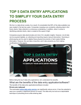 TOP 5 DATA ENTRY APPLICATIONS TO SIMPLIFY YOUR DATA ENTRY PROCESS.docx