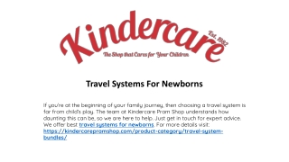 Travel Systems For Newborns