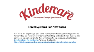 Travel Systems For Newborns