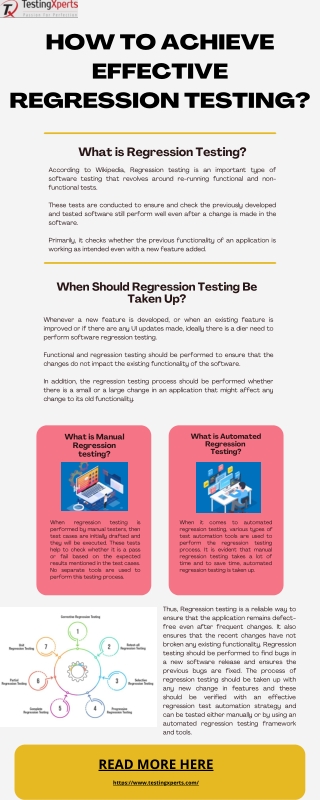 How to achieve effective Regression Testing