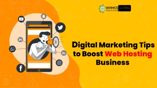Digital Marketing Tips to Boost Web Hosting Business