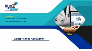 Hearing Aids Global Market and Forecast To 2027, Key Player - Sonova Holding AG