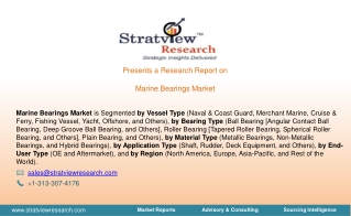 Marine Bearings Market Size, Share, Trend, Forecast, Competitive Analysis