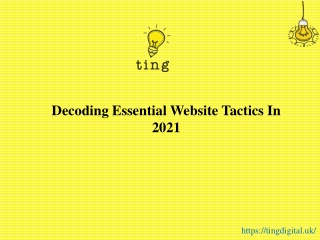 Decoding Essential Website Tactics In 2021