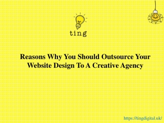 Reasons Why You Should Outsource Your Website Design To A Creative Agency