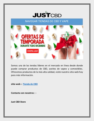 COMPRE PRODUCTOS DE CBD