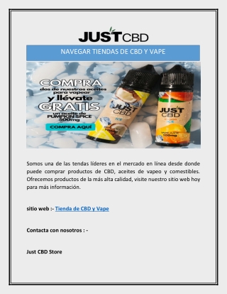 COMPRE PRODUCTOS DE CBD