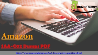 Amazon SAA-C02 Dumps PDF | Verified By Experts