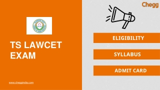 TS LAWCET Exam