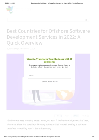 Best Countries for Offshore Software Development Services in 2022_ A Quick Overview