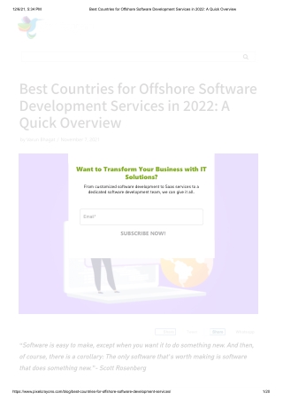 Best Countries for Offshore Software Development Services in 2022_ A Quick Overview