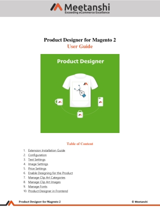 Magento 2 Product Designer