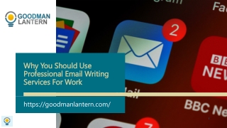 Why You Should Use Professional Email Writing Services For Work